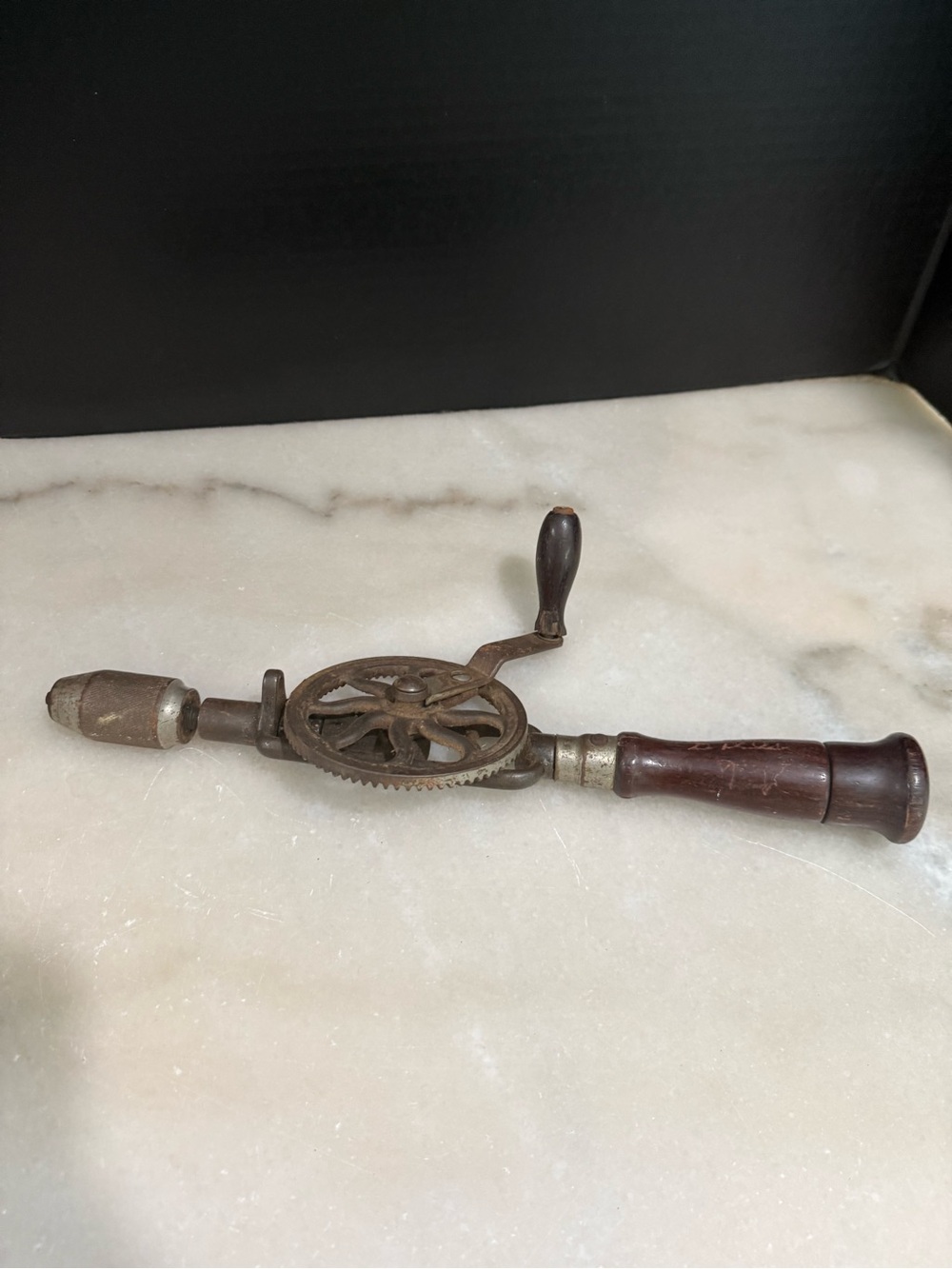 Vintage Millers Falls  Egg Beater Hand Crank Drill Woodworking Tool